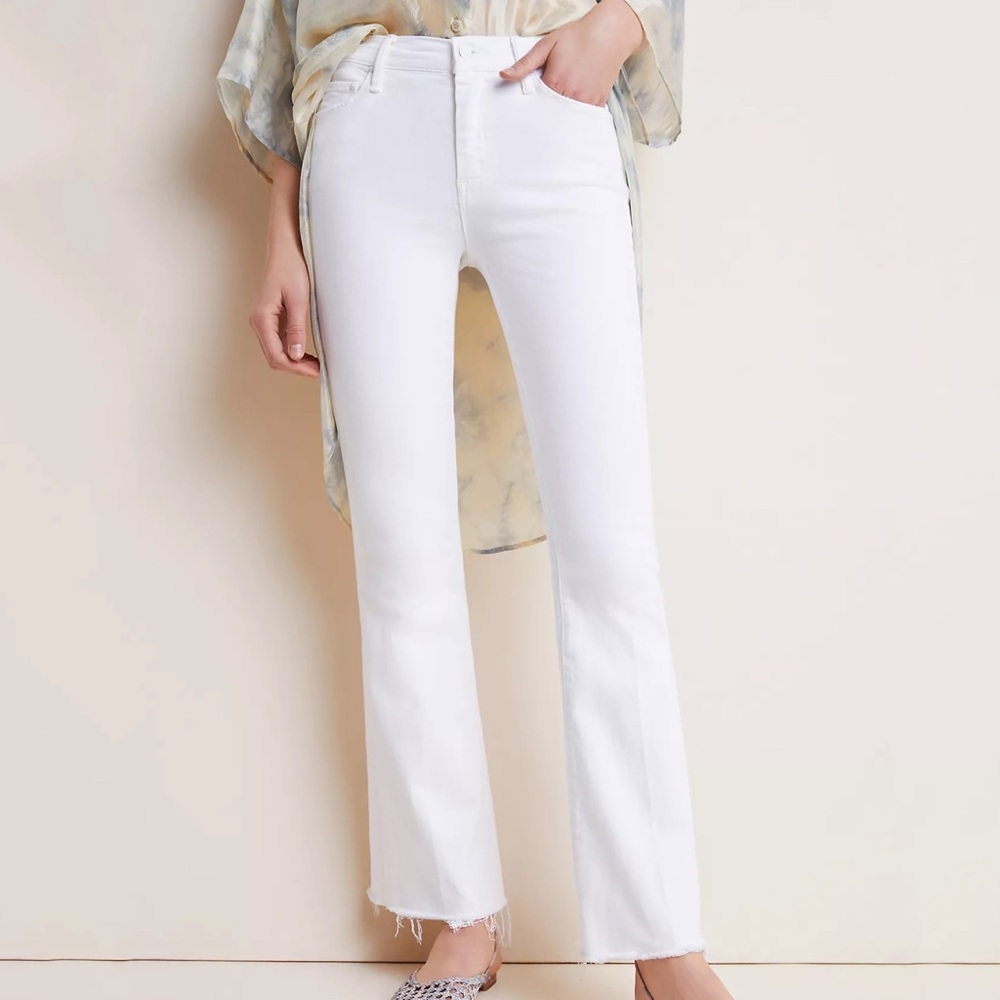 MOTHER The Weekender High-Rise Flare Jeans